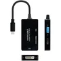 Nanocable Conversor USB-C a HDMI, DVI y VGA Negro